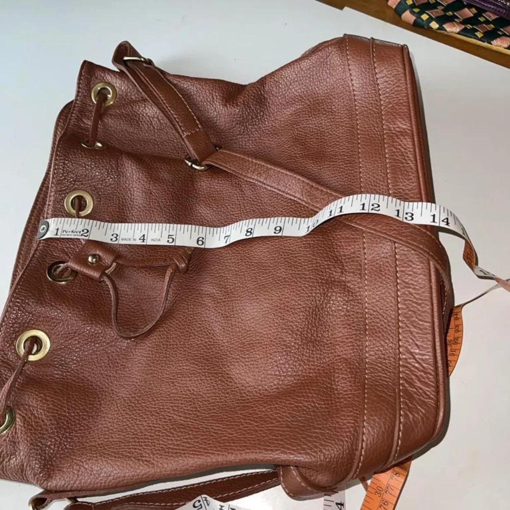 Borse in Pelle - Genuine Italy leather - authentic imported bucket bag - Picture 11 of 13